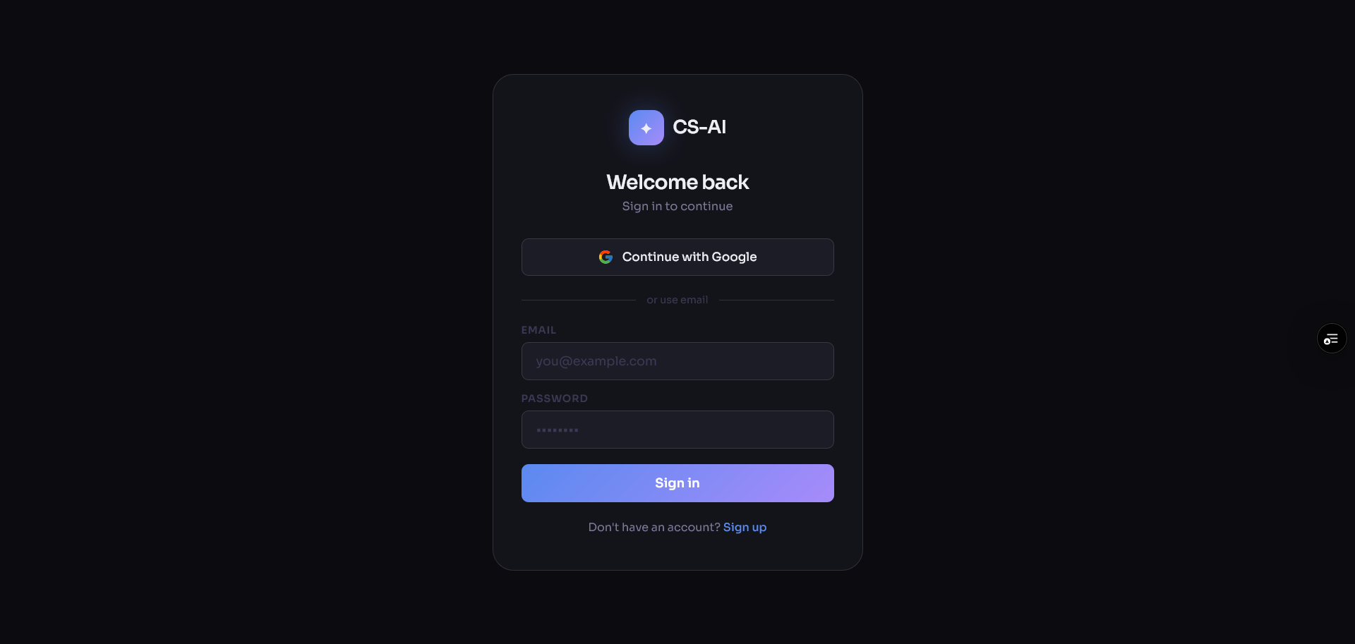 CS-AI screenshot